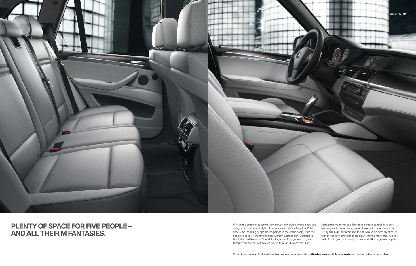 2011 BMW X5M Brochure Page 13